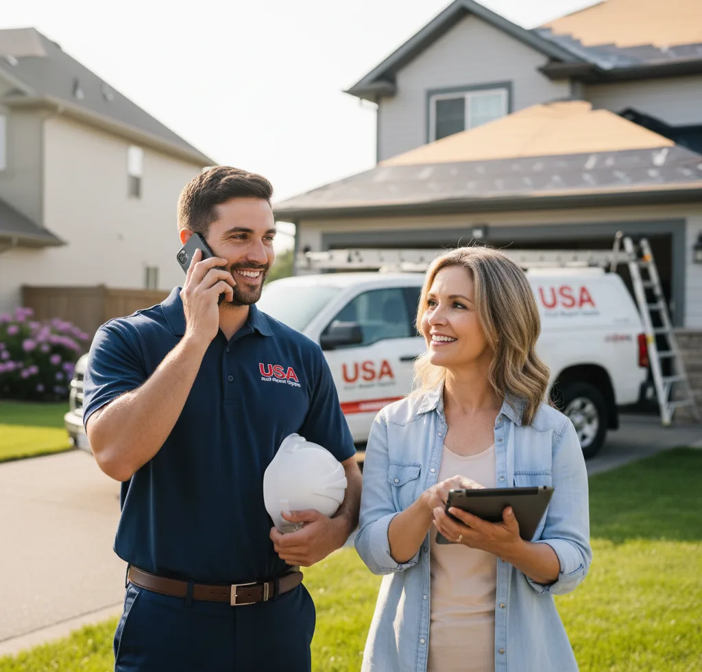 USA Roof Repair Experts customer support in Pelzer